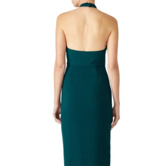 StyleStalker Bree Halter Dress in Green Size Small - Picture 3 of 4